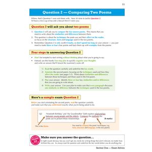 GCSE English Poetry Guide - Unseen Poetry (Ages 14-16) Look Inside Image 3