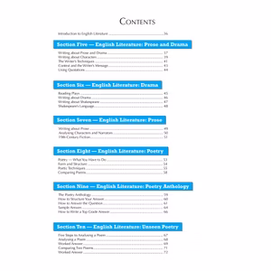 GCSE English Study & Workbook Pack (Ages 14-16) Look Inside Image 2