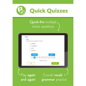 GCSE French AQA Complete Revision & Practice with CGP RevisionHub (for exams from 2026) Look Inside Image 5