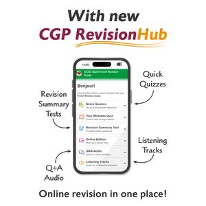 GCSE French AQA Revision Guide with CGP RevisionHub (for exams from 2026) Look Inside Image 4