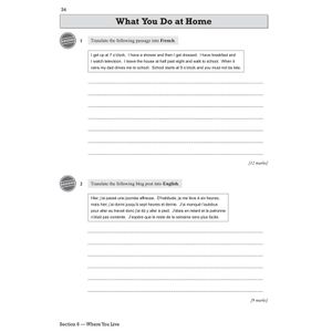 GCSE French Exam Practice Workbook (Ages 14-16) Look Inside Image 4