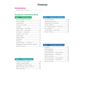 GCSE Geography OCR B Revision Guide includes Online Edition Look Inside Image 1