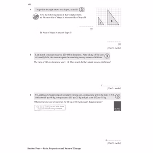 GCSE Maths Exam Practice Workbook: Foundation - includes Video Solutions and Answers Look Inside Image 4