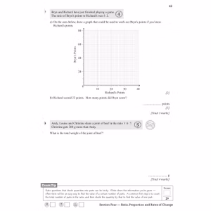 GCSE Maths Exam Practice Workbook: Foundation - includes Video Solutions and Answers Look Inside Image 5