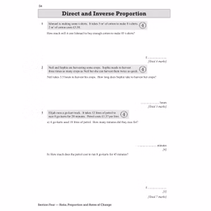GCSE Maths Exam Practice Workbook: Higher - includes Video Solutions and Answers Look Inside Image 6