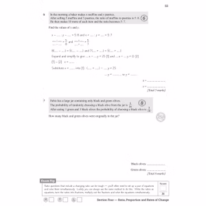 GCSE Maths Exam Practice Workbook: Higher - includes Video Solutions and Answers Look Inside Image 5