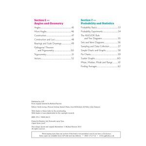 GCSE Maths OCR Knowledge Organiser - Foundation Look Inside Image 2