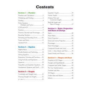 GCSE Maths OCR Knowledge Organiser - Foundation Look Inside Image 1