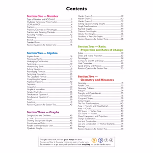 GCSE Maths Study & Workbook Pack - Higher Tier (Ages 14-16) Look Inside Image 1