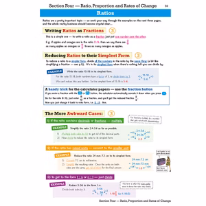 GCSE Maths Study & Workbook Pack - Higher Tier (Ages 14-16) Look Inside Image 3