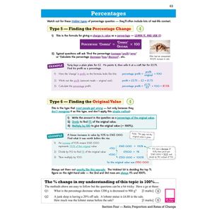 GCSE Maths Study & Workbook Pack - Foundation Tier (Ages 14-16) Look Inside Image 18