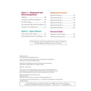 GCSE Physics AQA Knowledge Organiser Look Inside Image 2