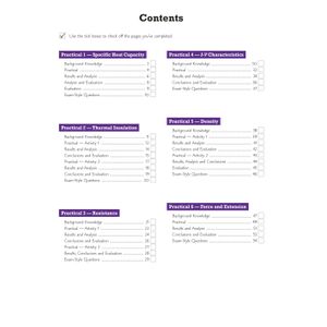 GCSE Physics AQA Required Practicals Course Booklet Look Inside Image 1