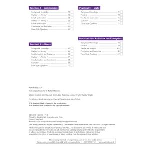 GCSE Physics AQA Required Practicals Course Booklet Look Inside Image 2