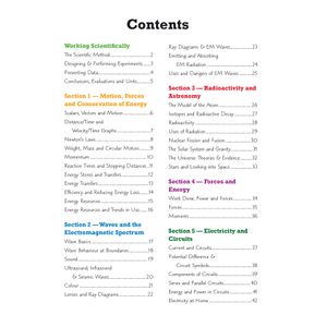 GCSE Physics Edexcel Knowledge Organiser Look Inside Image 1