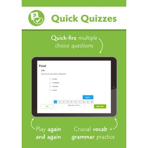 GCSE Spanish AQA Complete Revision & Practice with CGP RevisionHub (for exams from 2026) Look Inside Image 5