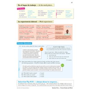 GCSE Spanish AQA Revision Guide with CGP RevisionHub (for exams from 2026) Look Inside Image 6