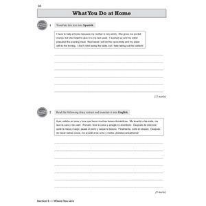 GCSE Spanish Exam Practice Workbook (Ages 14-16) Look Inside Image 6