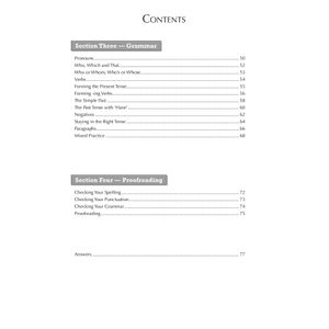 GCSE Spelling, Punctuation and Grammar Workbook (includes Answers) Look Inside Image 2