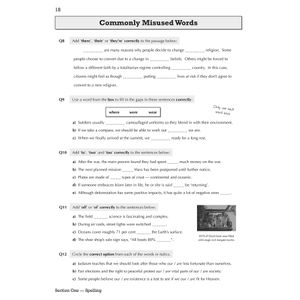 GCSE Spelling, Punctuation and Grammar Workbook (includes Answers) Look Inside Image 5