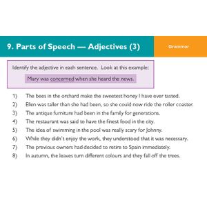 GL 11+ English Practice Question Cards (Ages 10-11) Look Inside Image 1