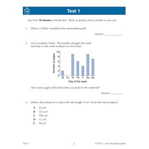GL 11+ Maths 10-Minute Tests (Ages 10-11) Look Inside Image 2