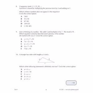 GL 11+ Maths 10-Minute Tests (Ages 10-11) Look Inside Image 4