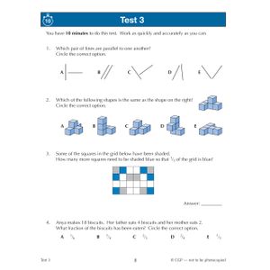 GL 11+ Maths 10-Minute Tests (Ages 8-9) Look Inside Image 2