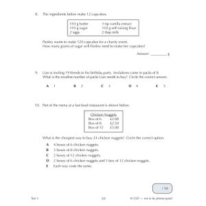 GL 11+ Maths 10-Minute Tests (Ages 8-9) Look Inside Image 4