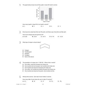 GL 11+ Maths Practice Papers Pack 2 (Ages 10-11) Look Inside Image 2