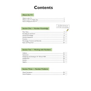 GL 11+ Maths Study Book (Ages 7-11) Look Inside Image 1