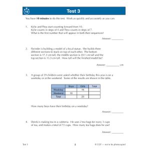 GL 11+ Maths Word Problems 10-Minute Tests (Ages 10-11) Look Inside Image 2