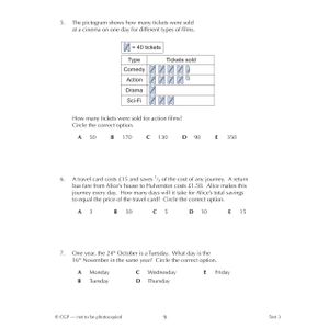 GL 11+ Maths Word Problems 10-Minute Tests (Ages 10-11) Look Inside Image 3