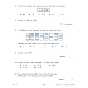 GL 11+ Mental Arithmetic 10-Minute Tests (Ages 10-11) Look Inside Image 3