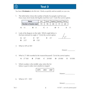 GL 11+ Mental Arithmetic 10-Minute Tests (Ages 9-10) Look Inside Image 2