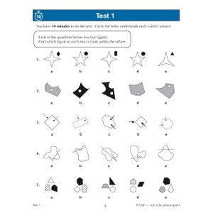 GL 11+ Non-Verbal Reasoning 10-Minute Tests (Ages 10-11) Look Inside Image 2