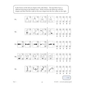 GL 11+ Non-Verbal Reasoning 10-Minute Tests (Ages 10-11) Look Inside Image 4