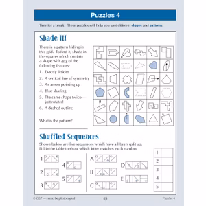 GL 11+ Non-Verbal Reasoning 10-Minute Tests (Ages 10-11) Look Inside Image 5