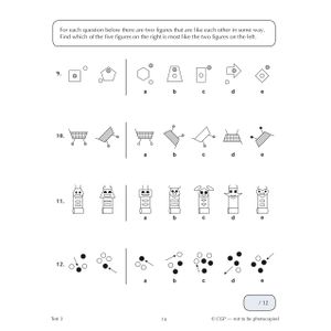 GL 11+ Non-Verbal Reasoning 10-Minute Tests (Ages 8-9) Look Inside Image 4