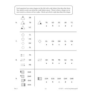 GL 11+ Non-Verbal Reasoning 10-Minute Tests (Ages 9-10) Look Inside Image 3