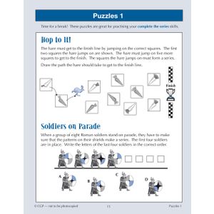 GL 11+ Non-Verbal Reasoning 10-Minute Tests (Ages 9-10) Look Inside Image 5