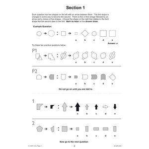 GL 11+ Non-Verbal Reasoning Practice Papers (Ages 9-10) Look Inside Image 2