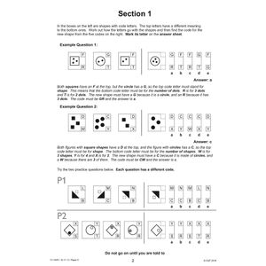 GL 11+ Non-Verbal Reasoning Practice Papers Pack 2 (Ages 10-11) Look Inside Image 2