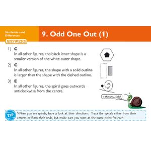 GL 11+ Non-Verbal Reasoning Practice Question Cards (Ages 10-11) Look Inside Image 3