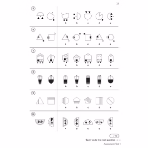 GL 11+ Non-Verbal Reasoning Workbook (Ages 10-11) Look Inside Image 5