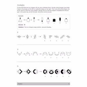 GL 11+ Non-Verbal Reasoning Workbook (Ages 10-11) Look Inside Image 3