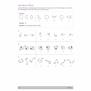GL 11+ Non-Verbal Reasoning Workbook (Ages 10-11) Look Inside Image 4