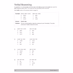 GL 11+ Practice Papers Book 2 (Ages 10-11) Look Inside Image 3