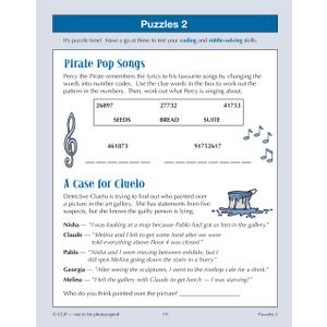 GL 11+ Sequences, Logic & Coding 10-Minute Tests (Ages 9-10) Look Inside Image 6
