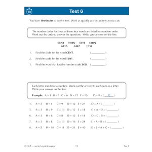 GL 11+ Sequences, Logic & Coding 10-Minute Tests (Ages 9-10) Look Inside Image 2